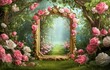 © warunthorn - Rose Garden Mirror.