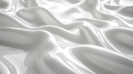 Aufkleber - White Polymer Film Texture : Generative AI