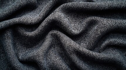 Poster - Gray Fabric Background : Generative AI