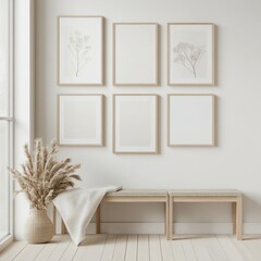 Wall Mural - Minimalist Entryway.