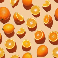 Poster - Orange Pattern.