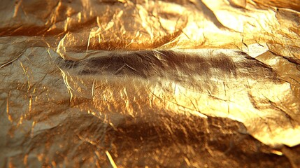 Aufkleber - Golden Foil Texture : Generative AI