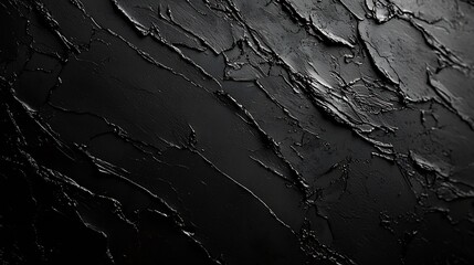 Poster - Dark Plasterboard Texture : Generative AI