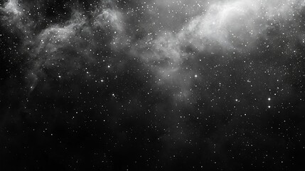 Aufkleber - Black Dusty Film Effect Background : Generative AI