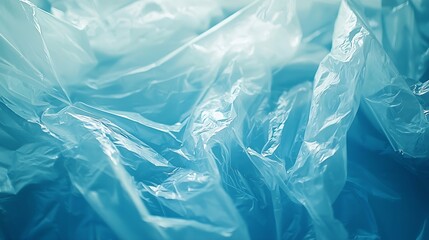 Poster - White Plastic Film : Generative AI