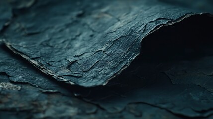 Poster - Dark Old Paper Background Texture : Generative AI