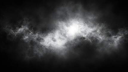 Poster - Grungy Black Gradient Background : Generative AI