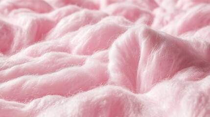 Aufkleber - Pink Cotton Wool Background : Generative AI