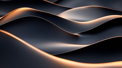 Poster - Vector Waves Background : Generative AI