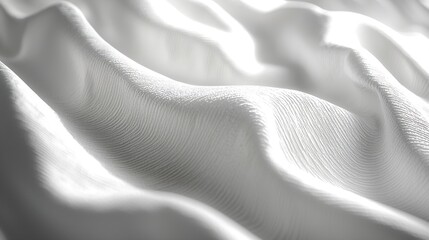 Aufkleber - White Grooved Cardboard Texture : Generative AI