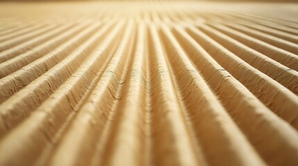 Aufkleber - Corrugated Cardboard Texture : Generative AI