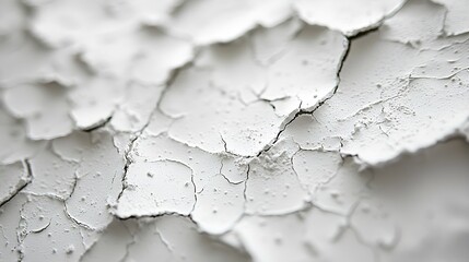 Poster - White Scratched Surface Texture : Generative AI