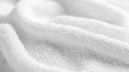 Poster - White Towel Background : Generative AI