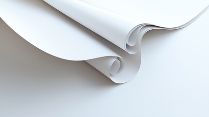 Poster - Blank Paper Background : Generative AI
