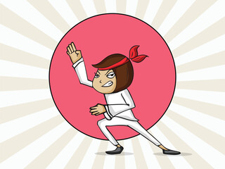 Wall Mural - Sticker, tag or label for International Women's Day.