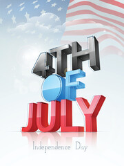 Wall Mural - American Independence Day