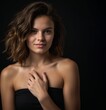 © orelphoto - Woman with Soft Expression in Studio Light