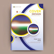 © Abdul Qaiyoom - Business cover design or professional template layout with space for your image.