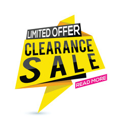 Wall Mural - clearance sale paper tag or banner set.
