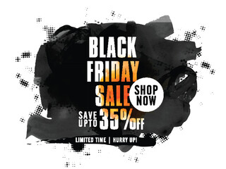 Sticker - Black Friday Sale Poster, Banner or Flyer.