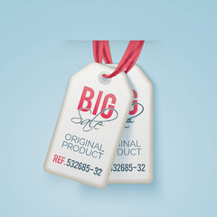 Poster - Glossy Sale Tags or Labels design.