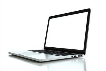 Laptop Mockup on Isolated white background created with Generative AI