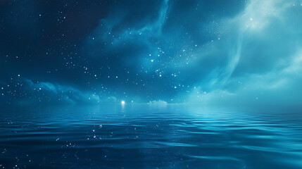 Canvas Print - background tile image of night magic sky palewave, magic