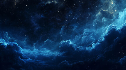Wall Mural - background tile image of night magic sky palewave, magic