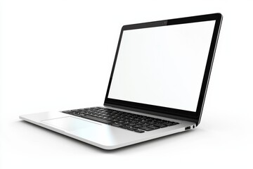 Laptop Mockup on Isolated white background created with Generative AI