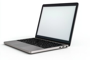 Laptop Mockup on Isolated white background created with Generative AI