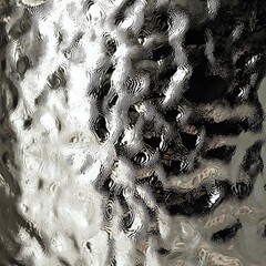 Wall Mural - Abstract silver texture