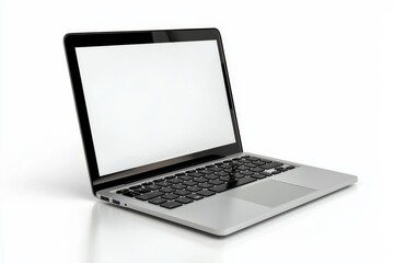 Laptop Mockup on Isolated white background created with Generative AI