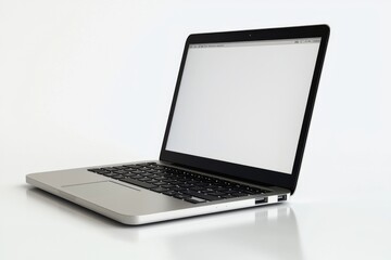 Laptop Mockup on Isolated white background created with Generative AI