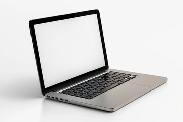 Laptop Mockup on Isolated white background created with Generative AI