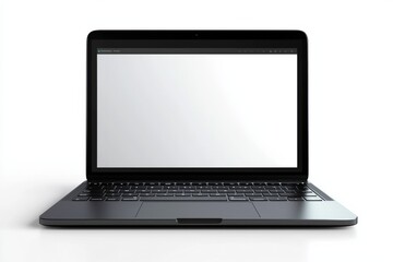 Laptop Mockup on Isolated white background created with Generative AI