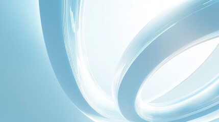 Poster - Abstract light blue design