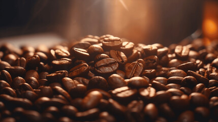 coffee beans background