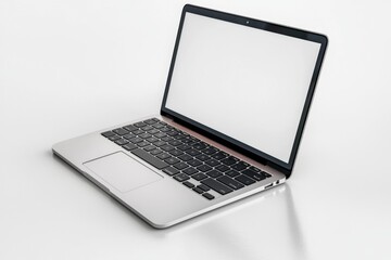 Laptop Mockup on Isolated white background created with Generative AI