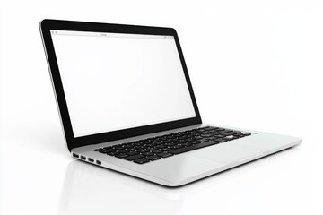 Laptop Mockup on Isolated white background created with Generative AI