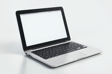 Laptop Mockup on Isolated white background created with Generative AI
