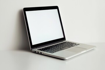 Laptop Mockup on Isolated white background created with Generative AI