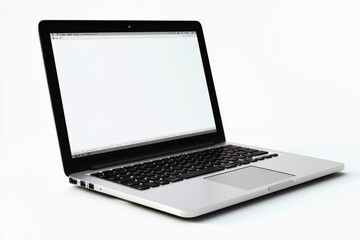 Laptop Mockup on Isolated white background created with Generative AI
