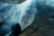 © AmazingAerialAgency - Aerial view of the majestic Fagradalsfjall volcano with flowing lava and smoke, Grindavik, Iceland.