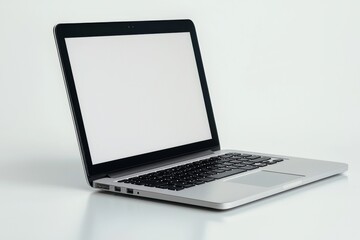 Laptop Mockup on Isolated white background created with Generative AI