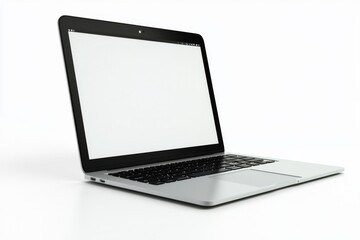 Laptop Mockup on Isolated white background created with Generative AI