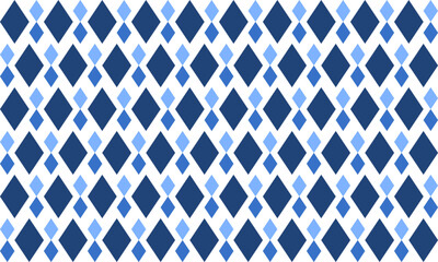 seamless geometric pattern, Seamless geometric diamond pattern in two tone blue. blue diamond checkerboard, chessboard seamless Repeat seamless pattern design for fabric printing or background