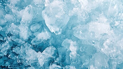 Canvas Print - Close-up of ice cubes