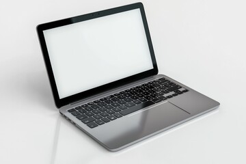 Laptop Mockup on Isolated white background created with Generative AI