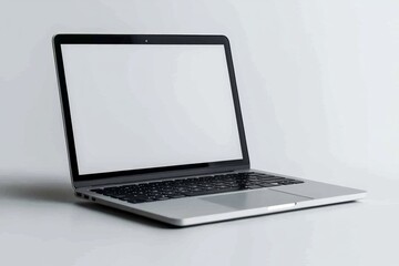 Laptop Mockup on Isolated white background created with Generative AI