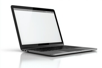 Laptop Mockup on Isolated white background created with Generative AI